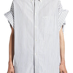 Balenciaga Tucked Sleeve Shirt - Vermillion