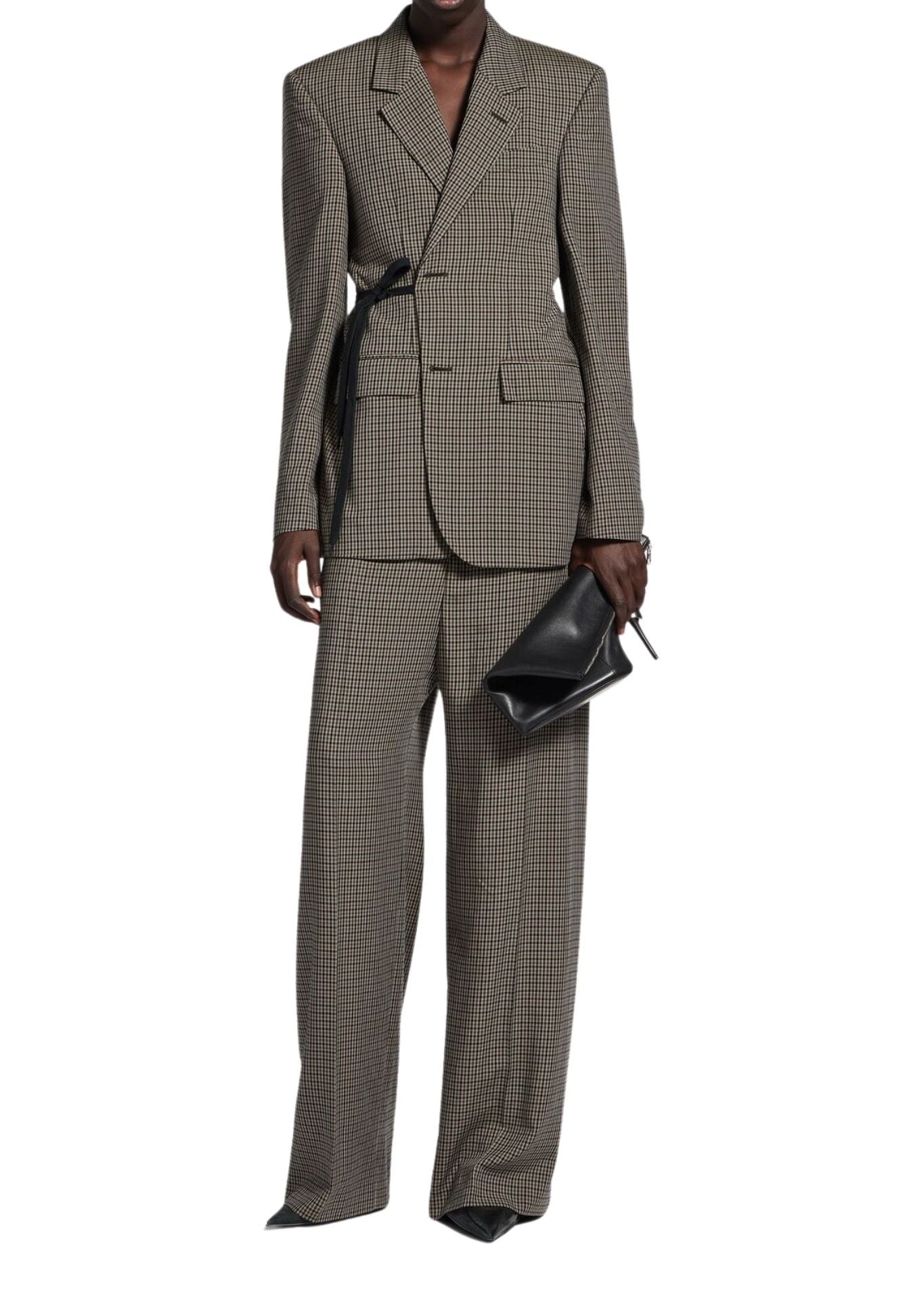 Balenciaga Wrap Tailored Jacket - Vermillion