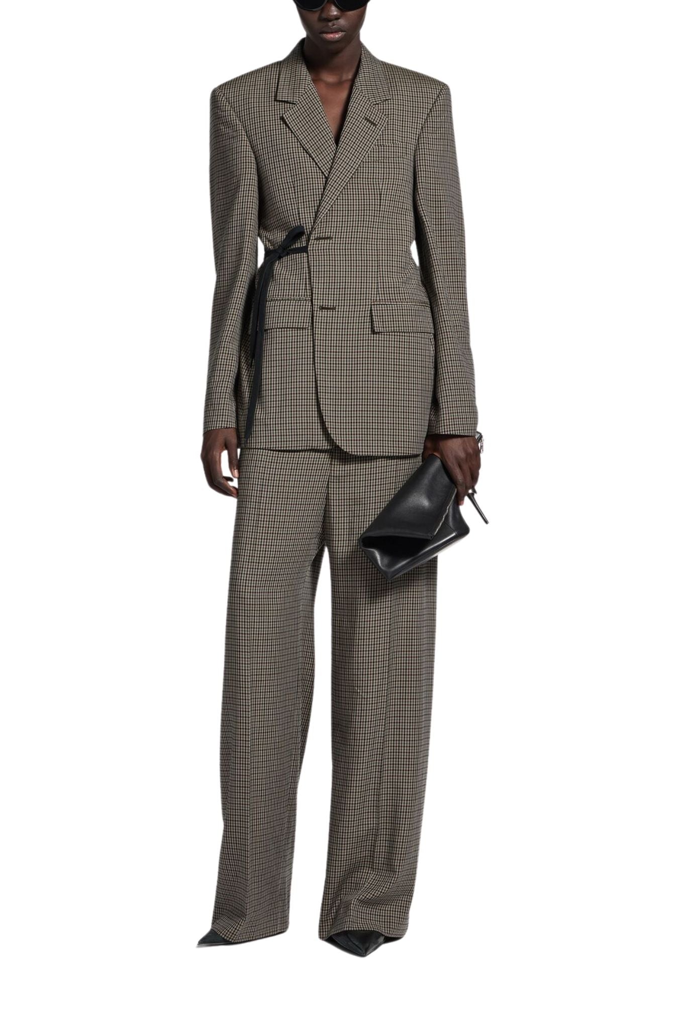 Balenciaga Wrap Tailored Jacket - Vermillion