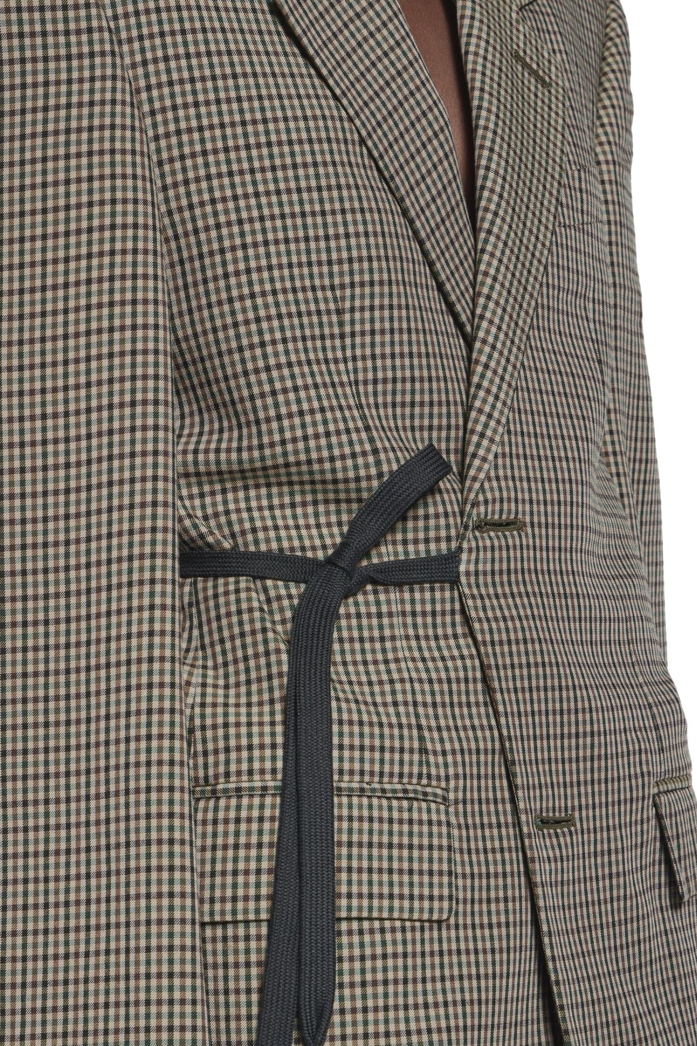 Balenciaga Wrap Tailored Jacket - Vermillion