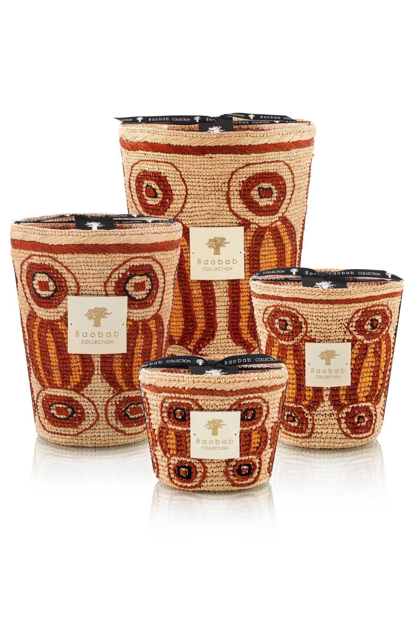 Baobab Doany Alasora Candle - Vermillion