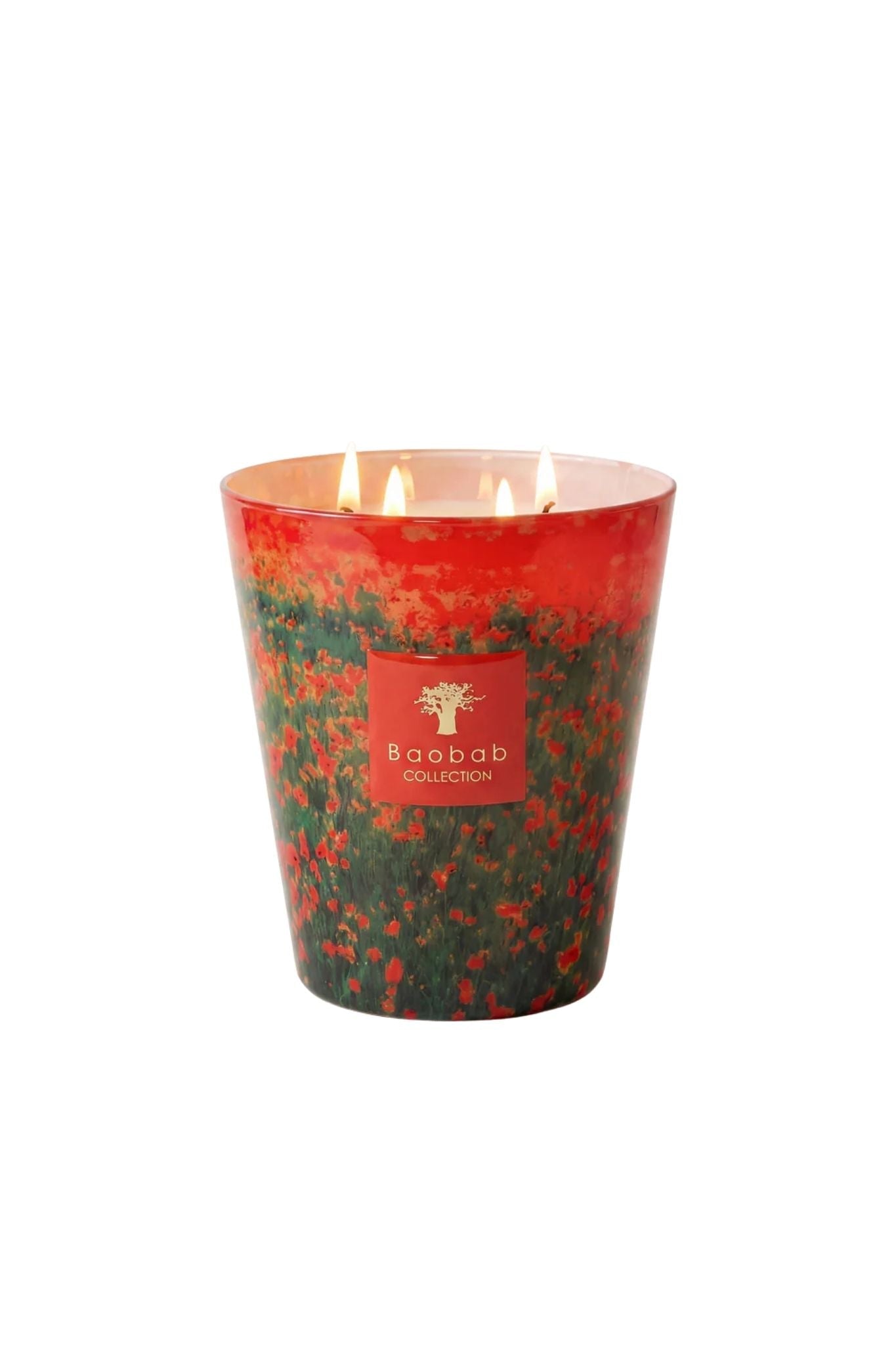 Baobab Max 16 Candle - Vermillion