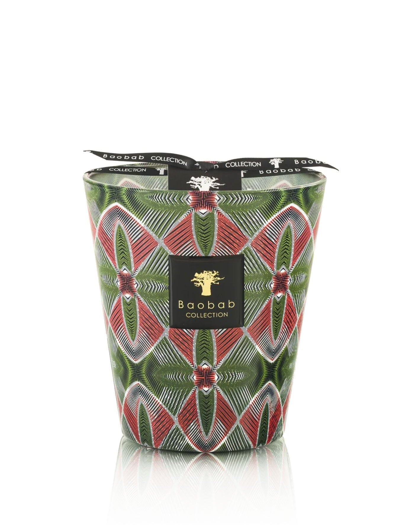 Baobab Maxi Wax Malia Candle - Vermillion