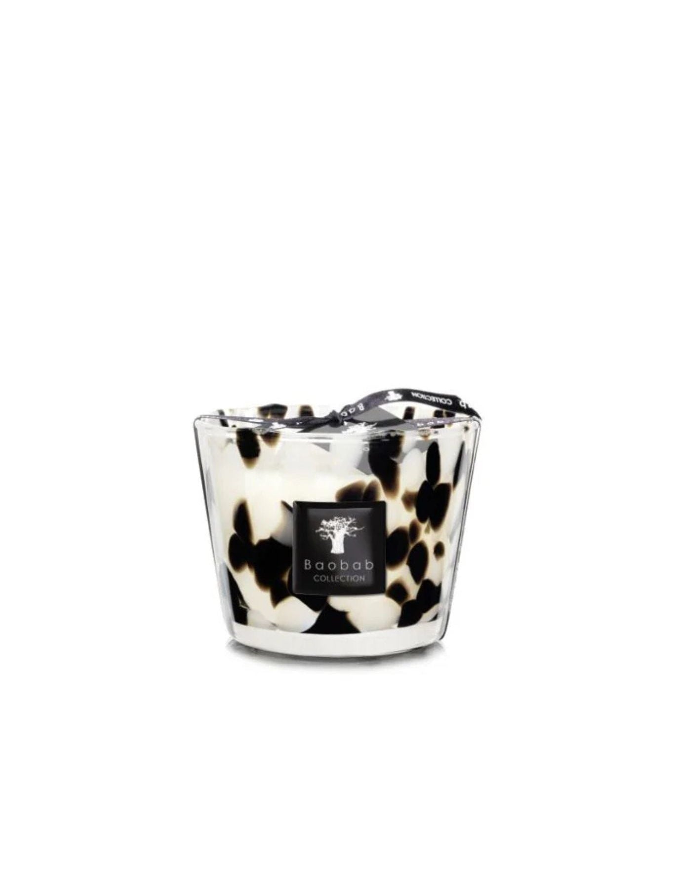 Baobab Pearls Black Candle Max 10 - Vermillion