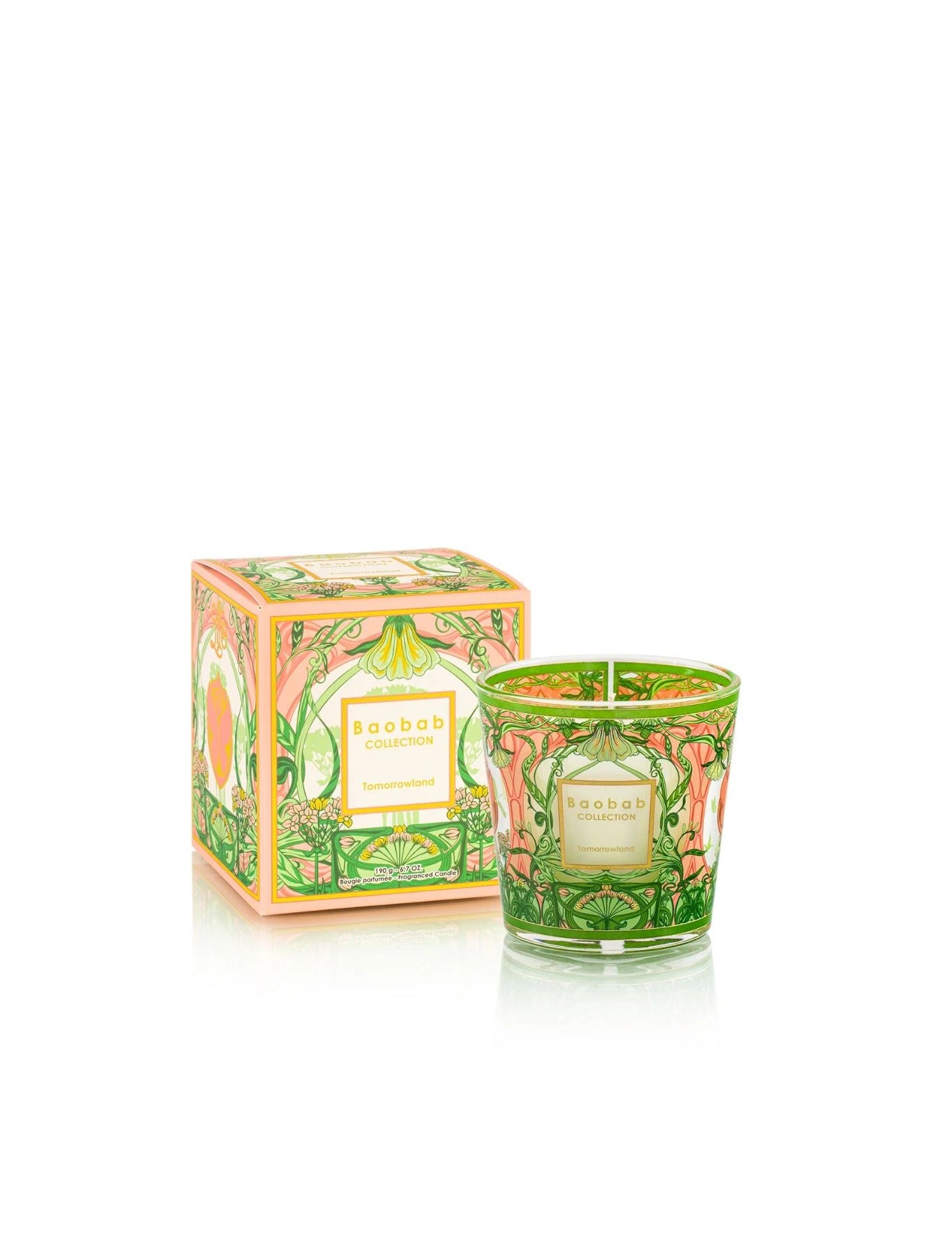 Baobab Tomorrowland Candle - Vermillion