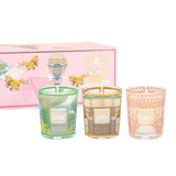 Baobab Trio Candle Gift Set - Vermillion