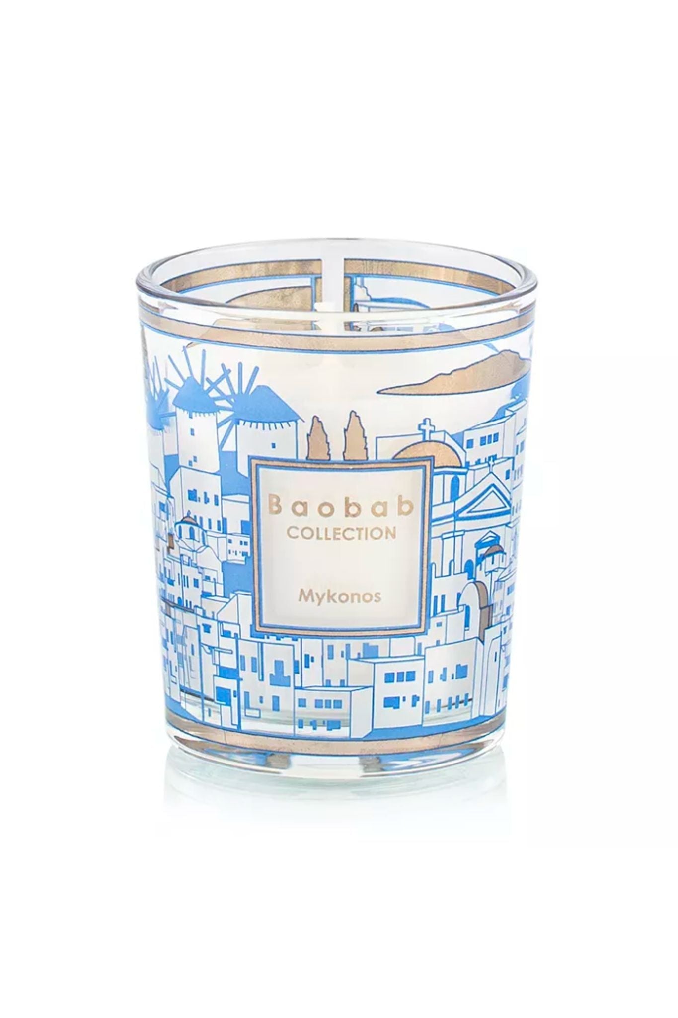 Baobab Trio Travel Candles - Vermillion