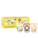 Baobab Trio Travel Candles - Vermillion