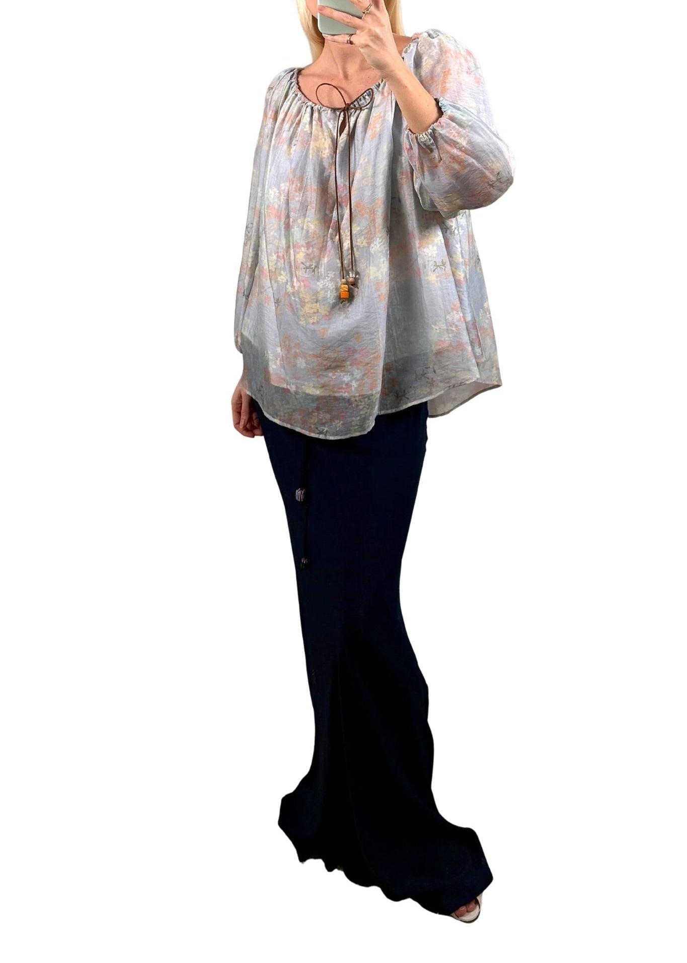Bernadette Bonnie Top - Vermillion