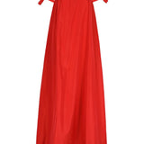 Bernadette Brigitte Dress - Vermillion