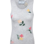 Bernadette Clementine Top - Vermillion