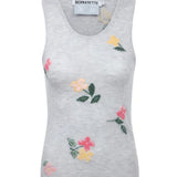 Bernadette Clementine Top - Vermillion
