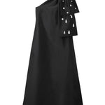 Bernadette Crystal Winnie Dress - Vermillion