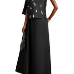 Bernadette Crystal Winnie Dress - Vermillion