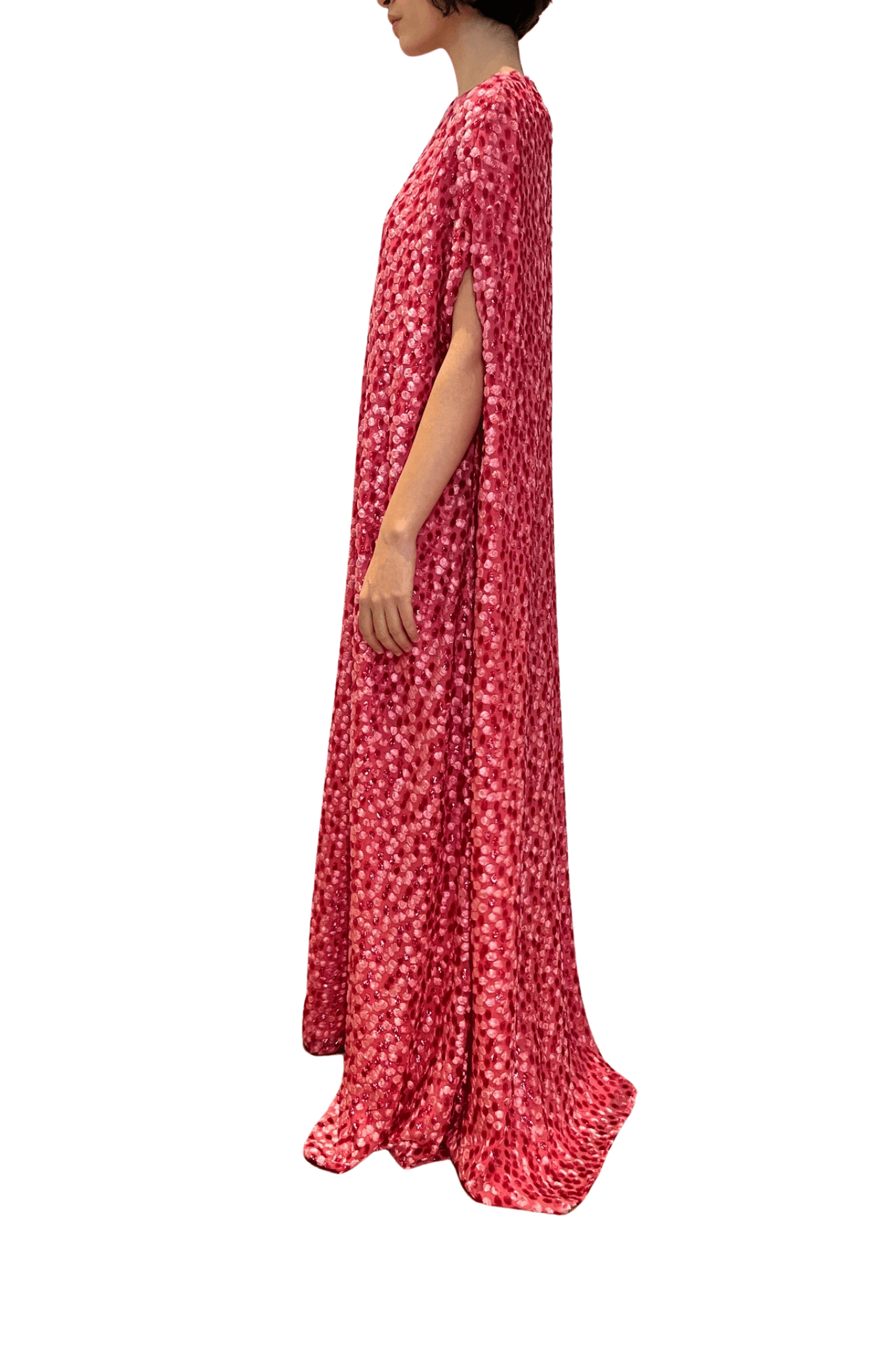 Bernadette Eleonore Dress - Vermillion