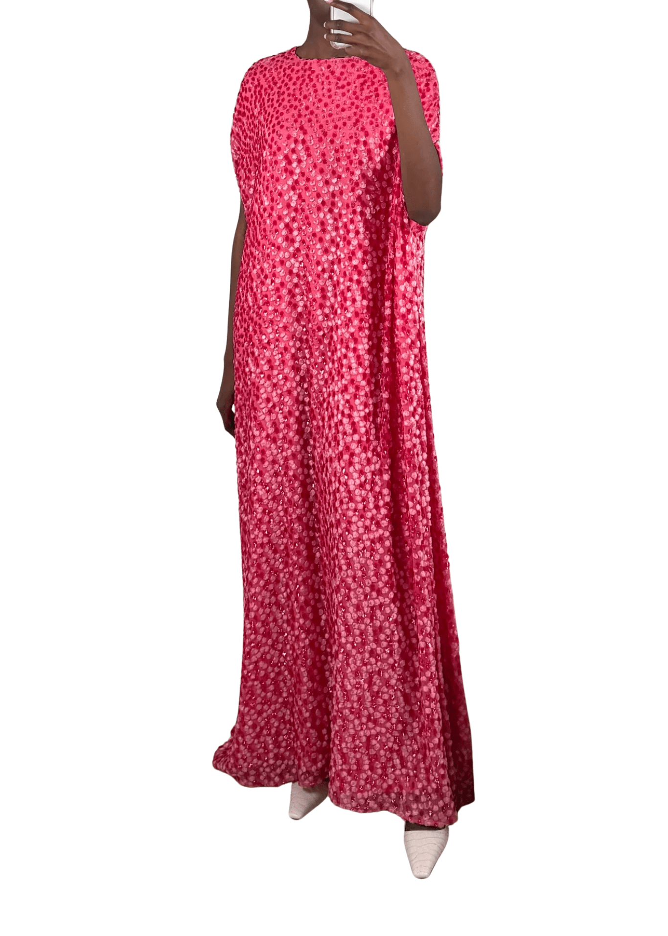 Bernadette Eleonore Dress - Vermillion