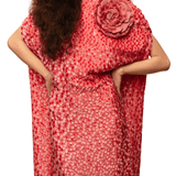 Bernadette Eleonore Dress - Vermillion