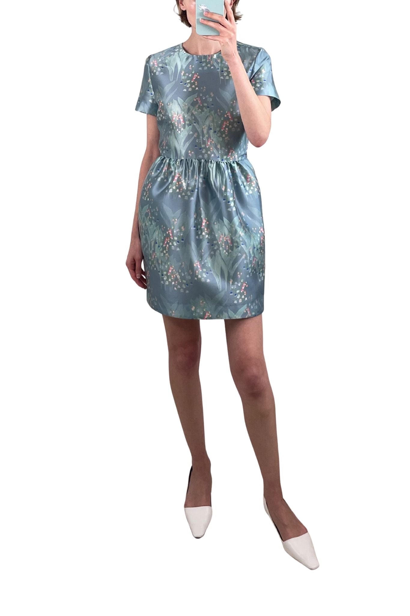 Bernadette Lexi Short Dress - Vermillion