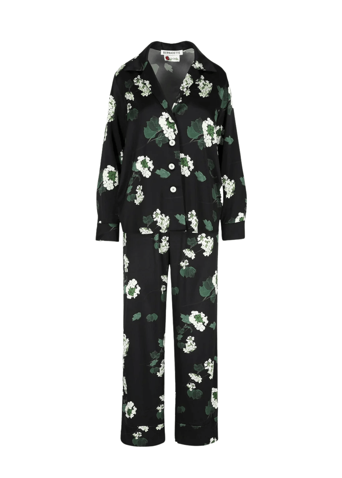 Bernadette Louis Pyjama Blouse - Vermillion