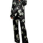 Bernadette Louis Pyjama Blouse - Vermillion