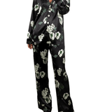 Bernadette Louis Pyjama Blouse - Vermillion