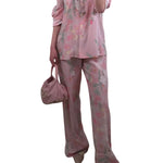 Bernadette Louis Pyjama Pants - Vermillion