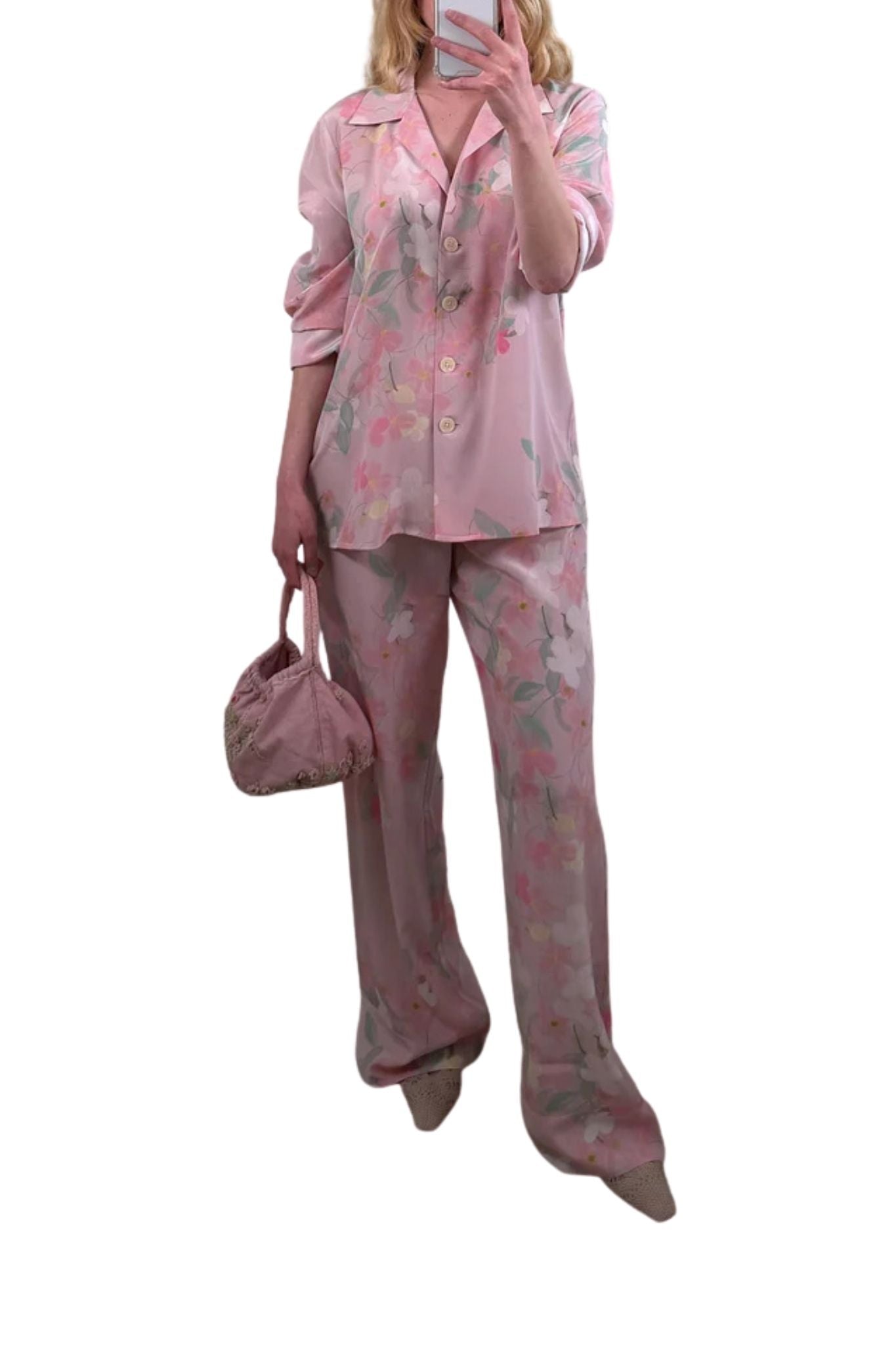 Bernadette Louis Pyjama Pants - Vermillion
