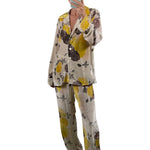 Bernadette Louis Velvet Pyjama Pants - Vermillion