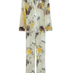 Bernadette Louis Velvet Pyjama Pants - Vermillion