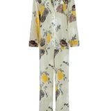 Bernadette Louis Velvet Pyjama Pants - Vermillion