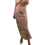 Bernadette Riri Slip Dress - Vermillion
