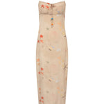 Bernadette Riri Slip Dress - Vermillion