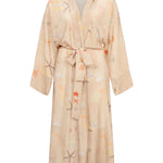 Bernadette Silk CDC Peignoir - Vermillion