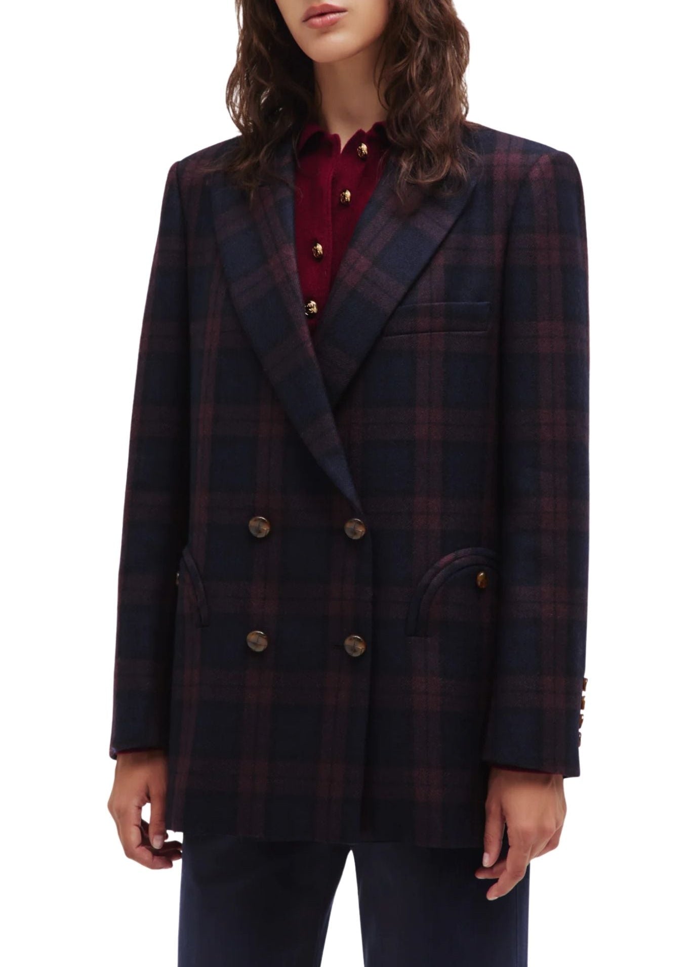 Blaze Milano Amanè Everynight Blazer - Vermillion