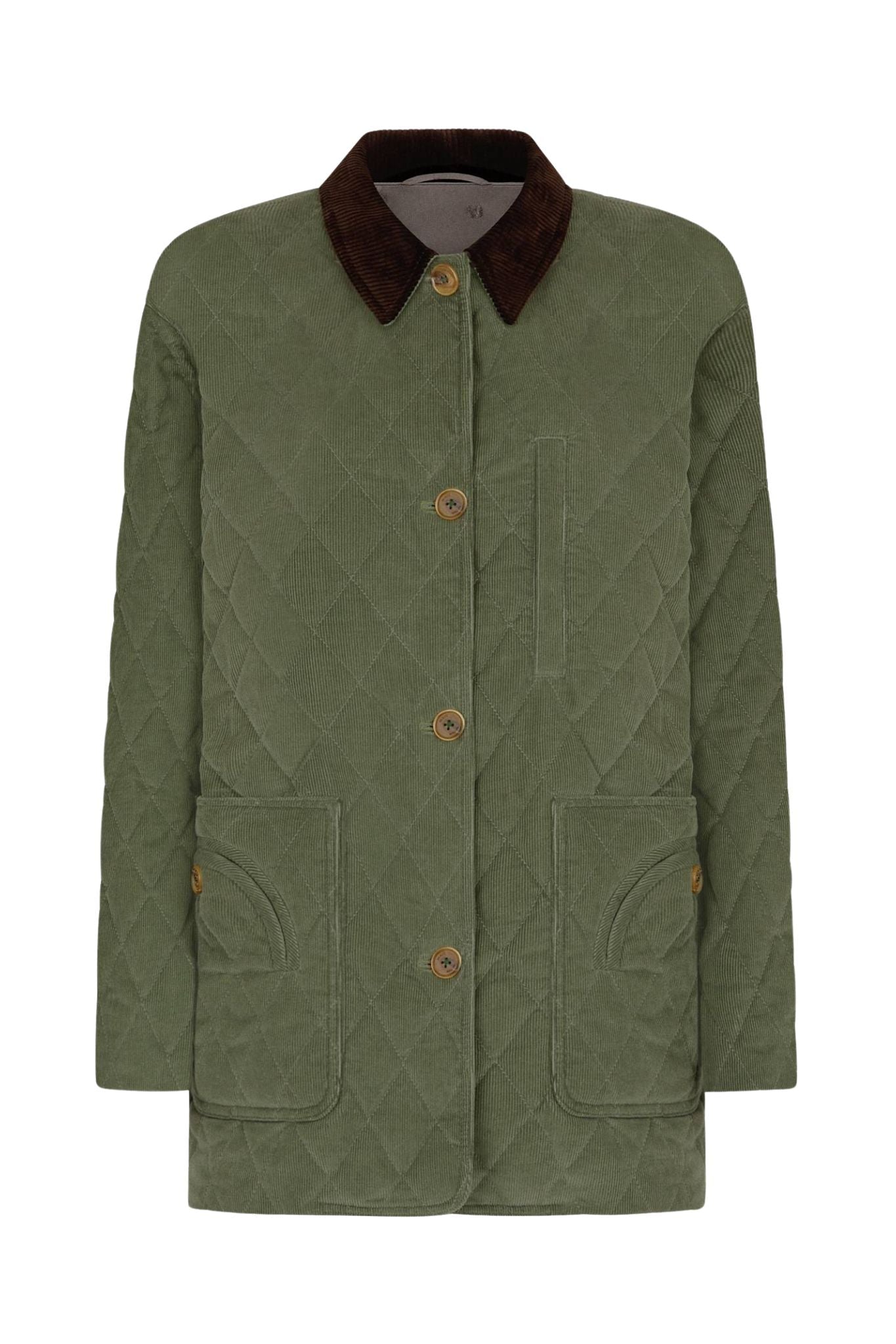 Blazé Milano Amara Clelia Jacket Matellassé - Vermillion