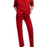 Blazé Milano Clapotis Berber Shirt - Vermillion