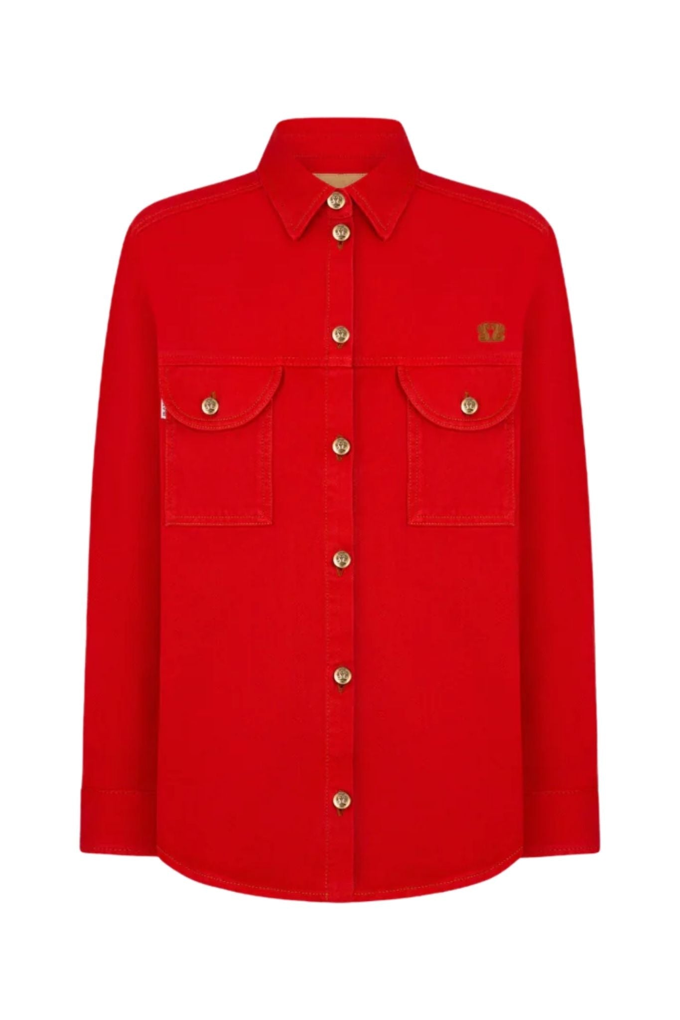 Blazé Milano Clapotis Berber Shirt - Vermillion