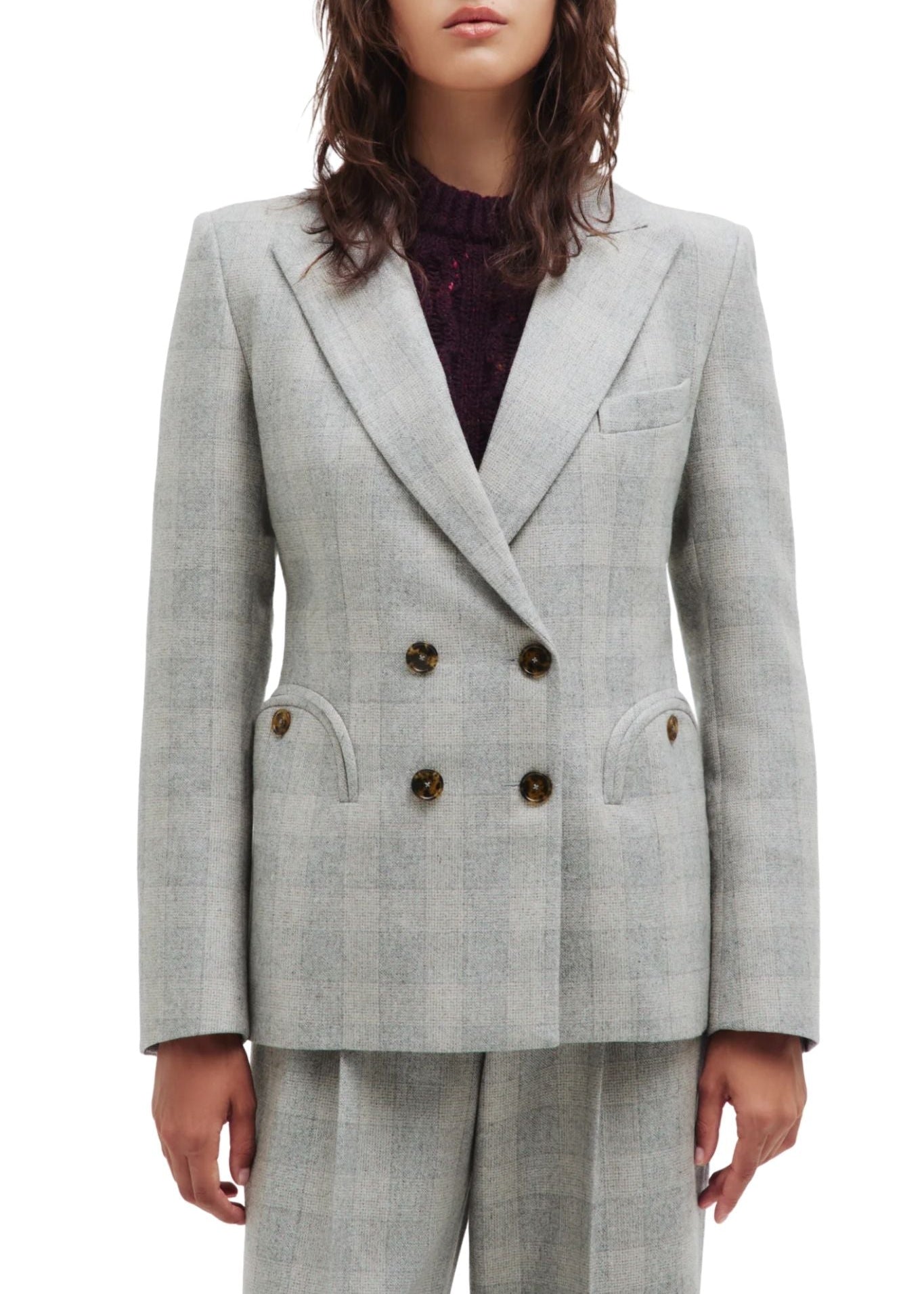 Blaze Milano Corinthian Charmer Blazer - Vermillion