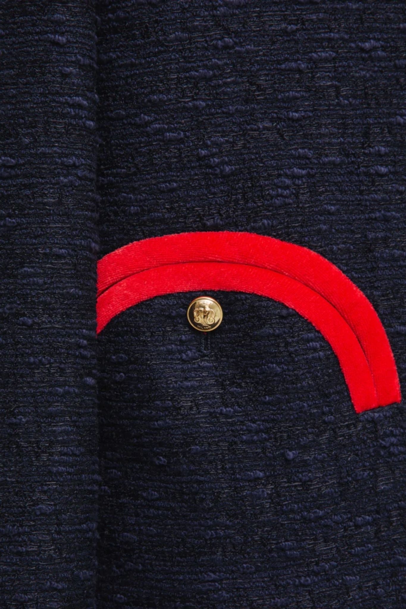 Blaze Milano Esense Riviera Bolero - Vermillion