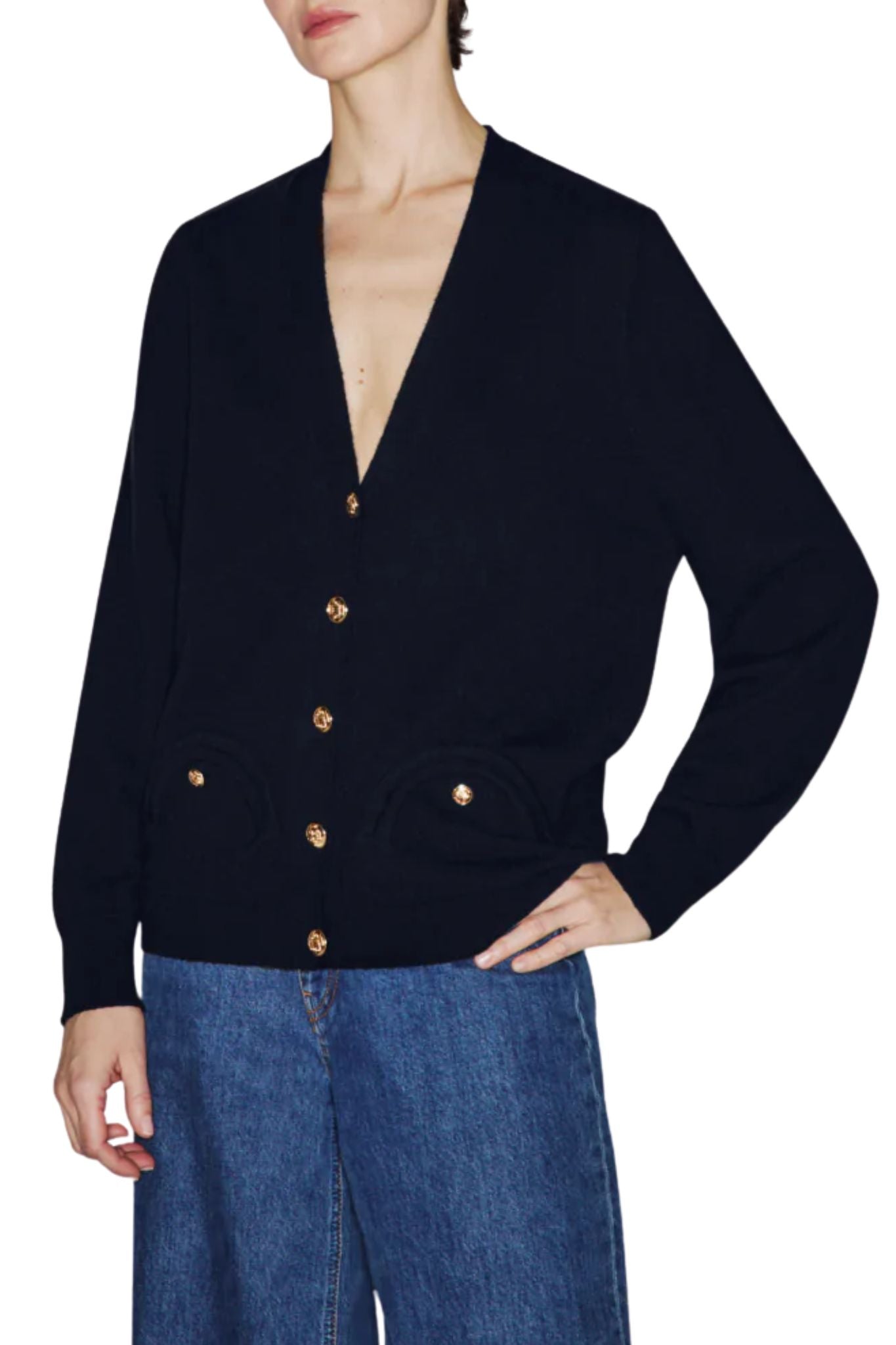 Blaze Milano Highland Cardigan - Vermillion