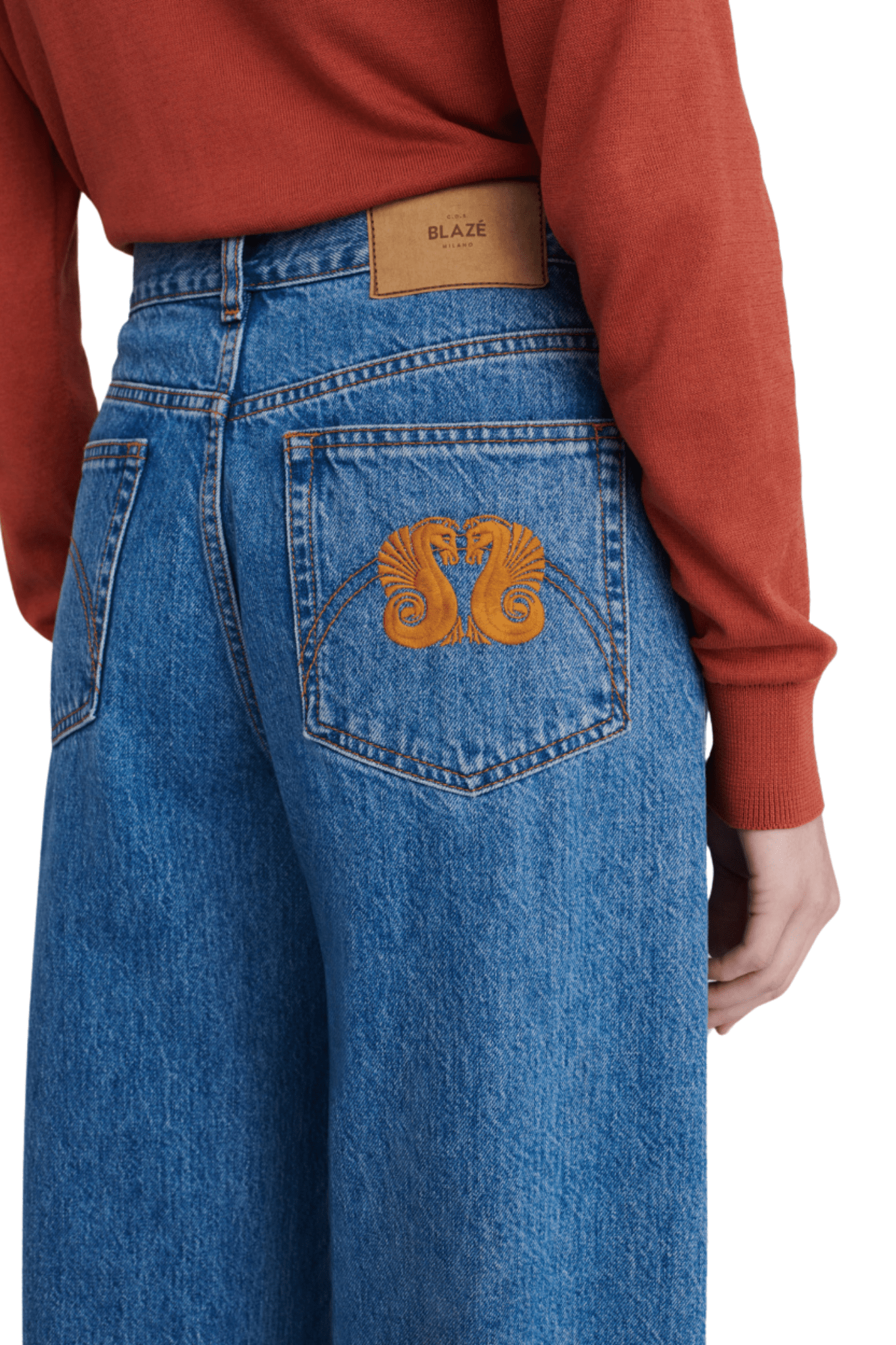 Blaze Milano Nariida Java Jeans - Vermillion