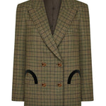 Blazé Milano Olmida Everyday Blazer - Vermillion