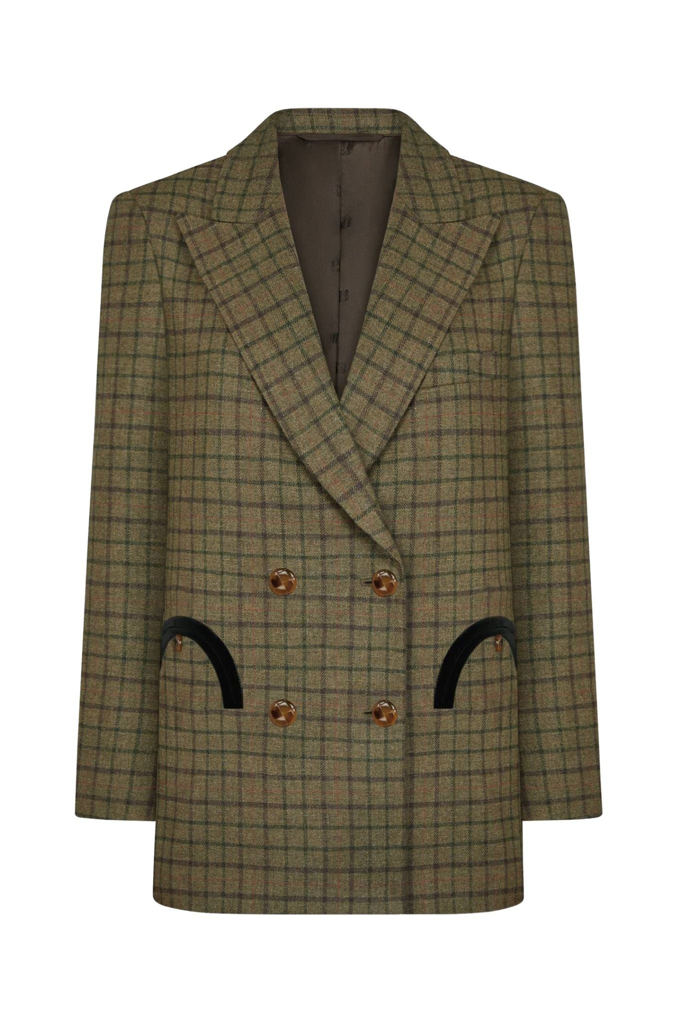 Blazé Milano Olmida Everyday Blazer - Vermillion