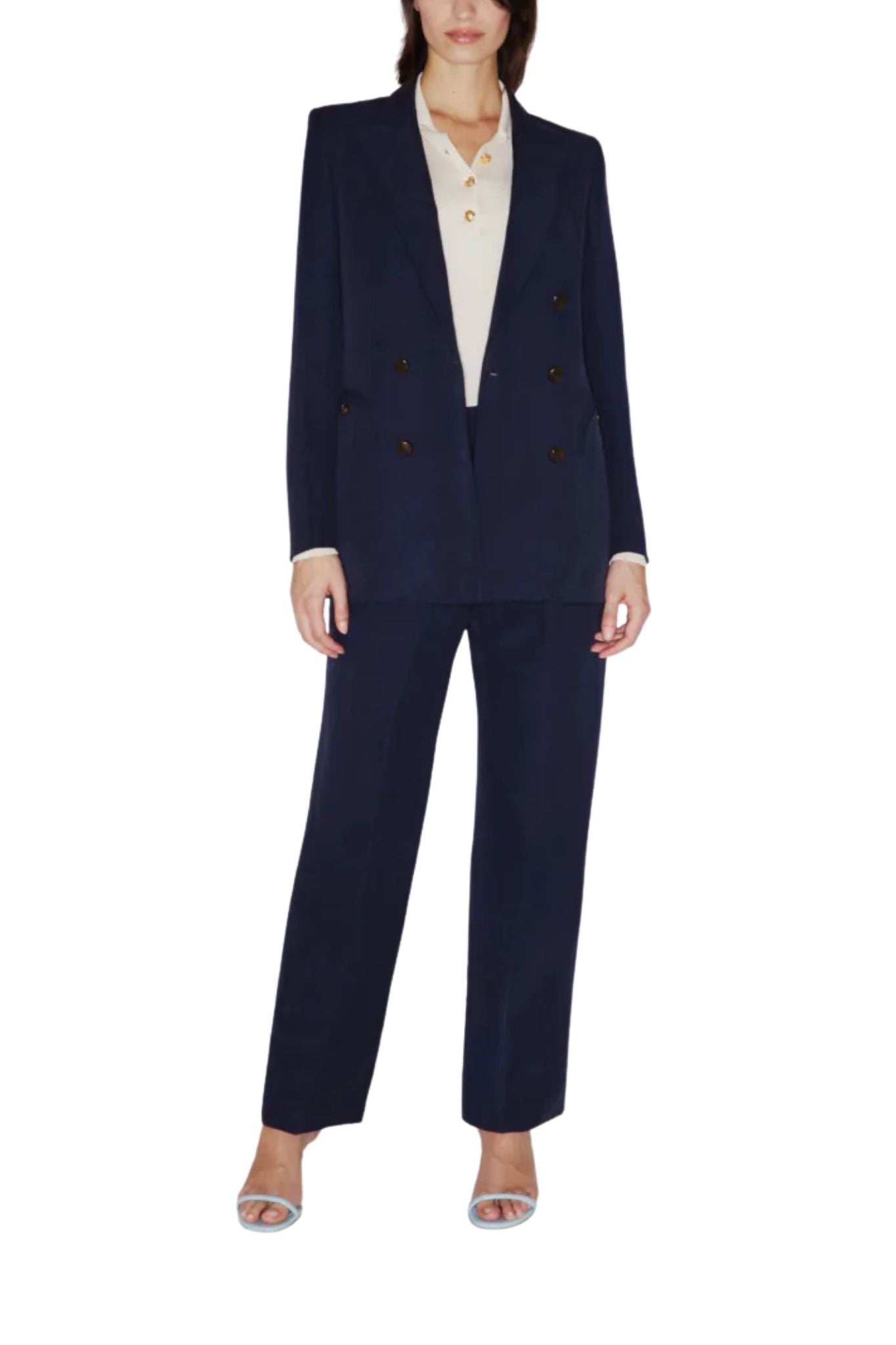 Blaze Milano Savannah Everyday Blazer - Vermillion