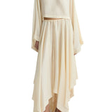 Bondi Born Ardea Square Long Skirt - Vermillion