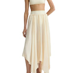 Bondi Born Ardea Square Long Skirt - Vermillion