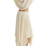 Bondi Born Ardea Square Long Skirt - Vermillion