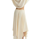 Bondi Born Ardea Square Long Skirt - Vermillion