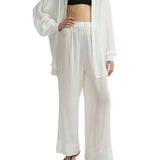 Bondi Born Cremona Sheer Pant - Vermillion