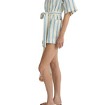 Bondi Born Finn Wrap Tunic - Vermillion